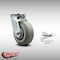 Service Caster 5 Inch SS Thermoplastic Rubber Swivel Caster with Roller Bearing and Swivel Lock SCC-SS30S520-TPRRF-BSL - alternate 6